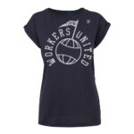 Printed Ladies Gym Shirts Solid Fighter