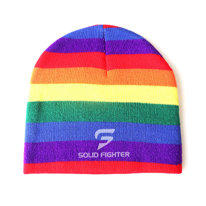 solid fighter Slouchy Beanies