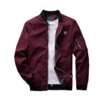 solid fighter custom bomber jacket for men multicolor