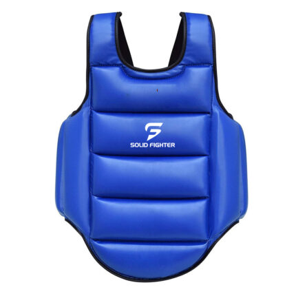 Blue Chest Guards Solid Fighter