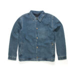 Denim Coach Jackets Solid Fighter