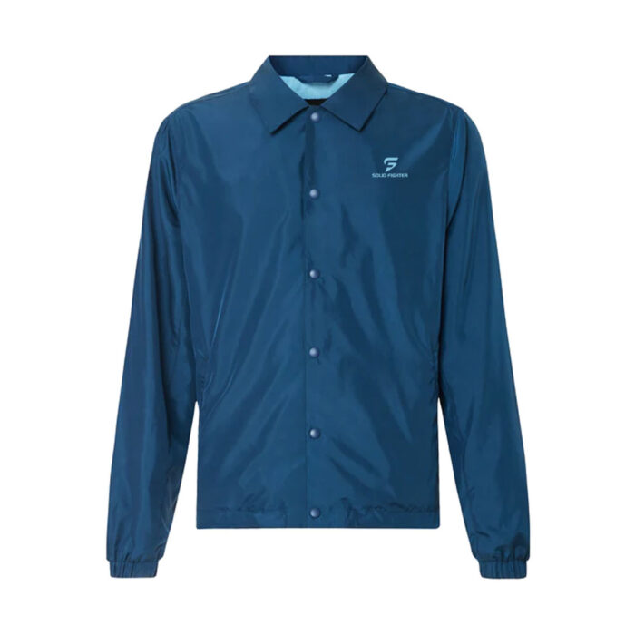 Button Coach Shirt Solid Fighter