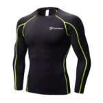 Black Compression Shirts Solid Fighter