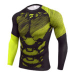 Sublimation Compression Shirts Solid Fighter