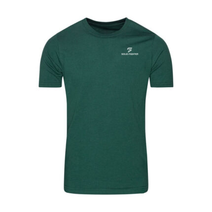 Green Gym Shirts Solid Fighter