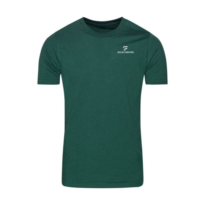 Green Gym Shirts Solid Fighter