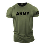Green Gym Shirts Solid Fighter