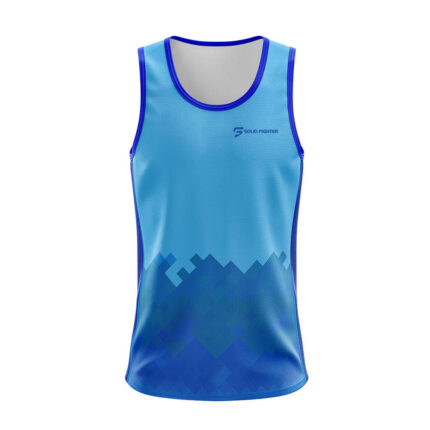 Sublimated Gym Singlets Solid FIghter