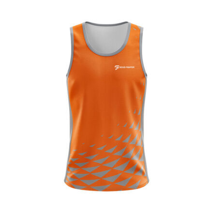 Sublimated Gym Singlets Solid FIghter