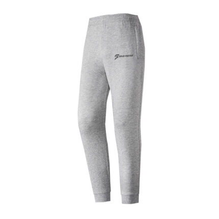 Gray Gym Trousers Solid Fighter