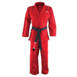 Men Jiu-Jitsu Red Gis Solid Fighter