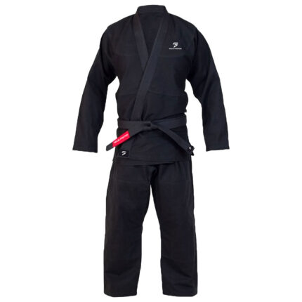 Black Judo Uniform Solid Fighter