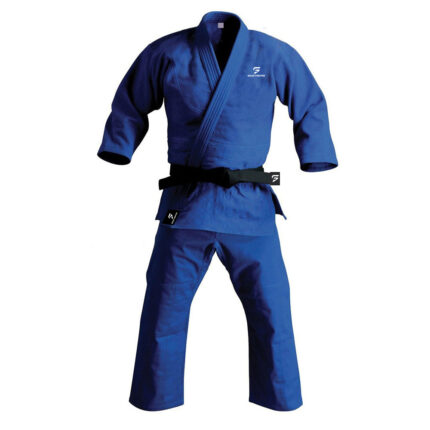 Blue Judo Uniform Solid Fighter