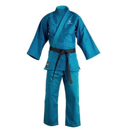 Sea Green Judo Uniform Solid Fighter