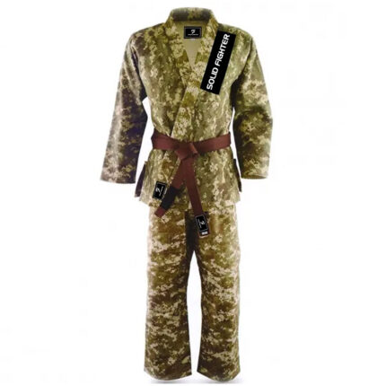 Camouflage Karate Uniform Solid Fighter