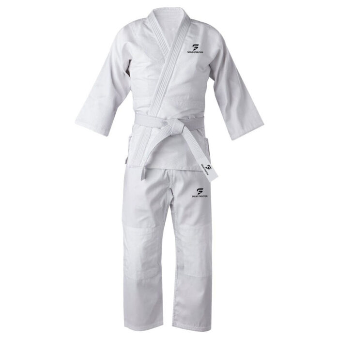 White Karate Uniform Solid Fighter