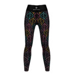 Sublimated Ladies Gym Legies Solid Fighter