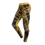 Sublimated Ladies Gym Legies Solid Fighter