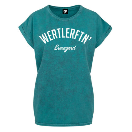 Sea Green Ladies Gym Shirts Solid Fighter