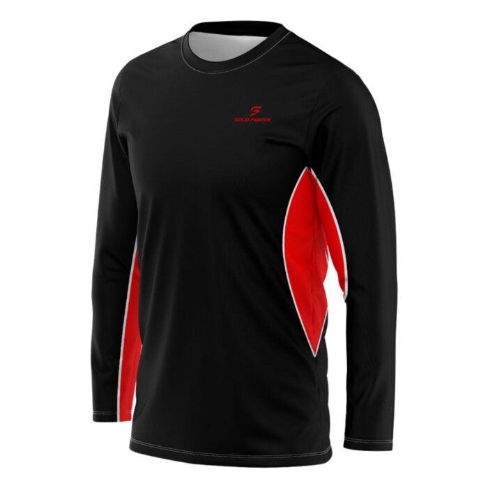 Sublimation long Sleeve Shirt Solid Fighter