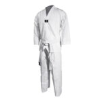 White Taekwondo Uniform Solid Fighter