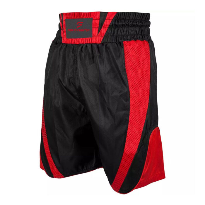 Black MuayThai Shorts Solid Fighter