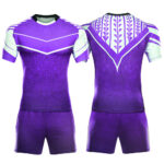 Sublimation Rugby Uniform Solid Fighter