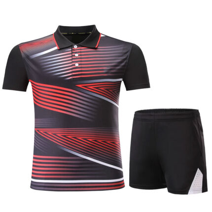 Sublimation Tennis Uniform Solid Fighter