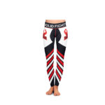 Sublimated Ladies Gym Legies Solid Fighter