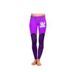 Sublimated Ladies Gym Legies Solid Fighter