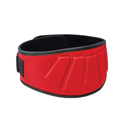 solid fighter custom Neoprene Gym fitness weight lifting Belt red color