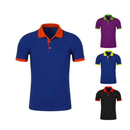 Multi Color Polo Shirt Solid Fighter
