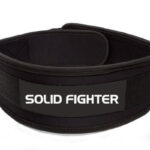 solid fighter custom Neoprene Gym fitness weight lifting Belt