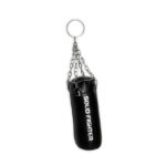 Solid Fighter custom mini punching bag keychain