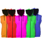 Sleeveless Hoodies Solid Fighter