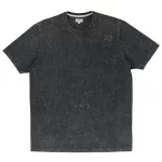 custom design retro look black acid washed t shirt solid fighter