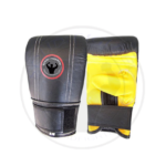 Black and Yellow Bag Mitts