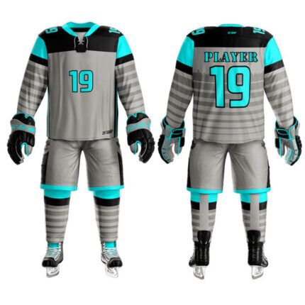 Sublimation Ice hockey Uniform Solid Fighter