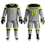 Sublimation Ice hockey Uniform Solid Fighter