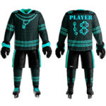 Sublimation Ice hockey Uniform Solid Fighter