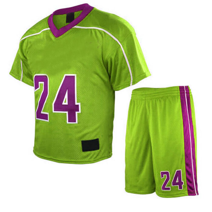 Green Lacrosse Uniform Solid Fighter