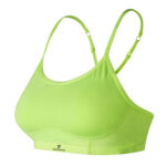 Green Ladies Sports Bra Solid Fighter