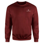 Red Sweat Shirts Solid Fighter