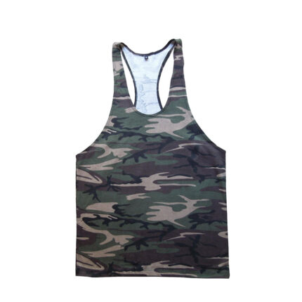 Camouflage Gym Singlets Solid Fighter