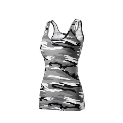 Sublimated Ladies Gym Singlets Solid Fighter