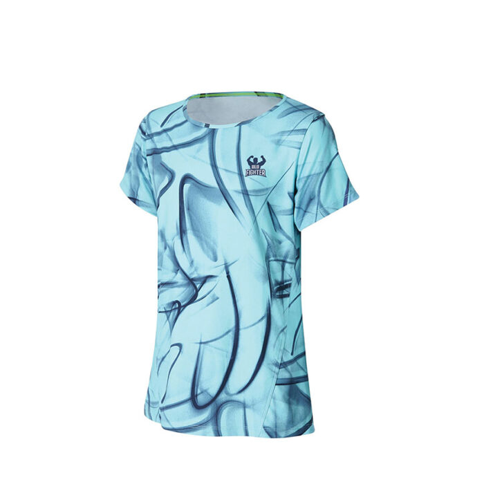 Sublimated Ladies T Shirt Solid Fighter