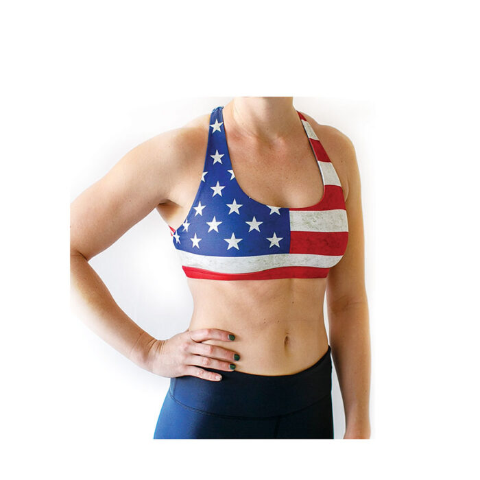 Sublimation Sports Bra Solid Fighter