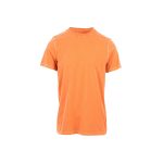 orange sun fade custom t shirt made of 100% cotton