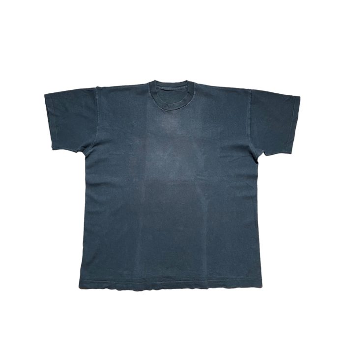 denim style sun fade t shirt solid fighter